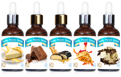 Słodzone aromaty Funky Flavors to tańsza wersja aromatów FlavDrops MyProtein
