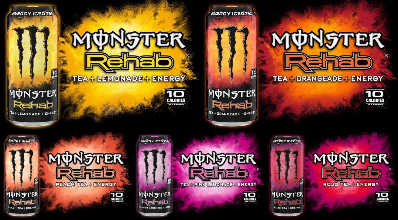 Monster Rehab różne smaki kup w Guiltfree.pl