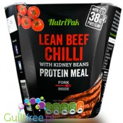 NutriPak - Chilli z wołowiny z fasolką kidney 38g białka, gotowe danie