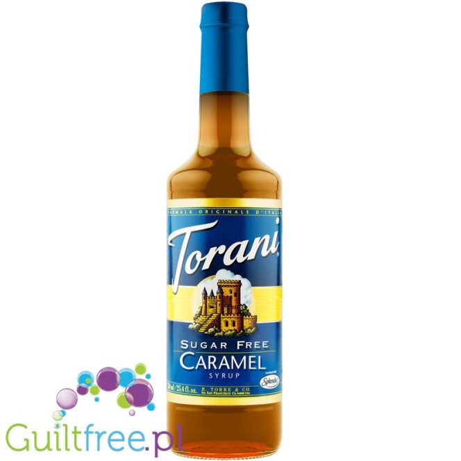 Torani Sugar Free Caramel Syrup 0,75L