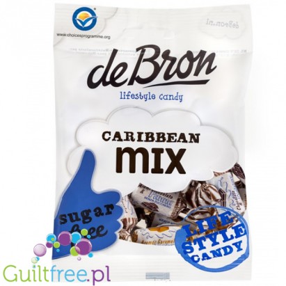 De Bron Caribbean sugar free Cream Toffee mix