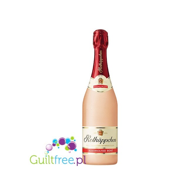 Rotkäppchen Rosé musujące różowe wino bezalkoholowe 34kcal