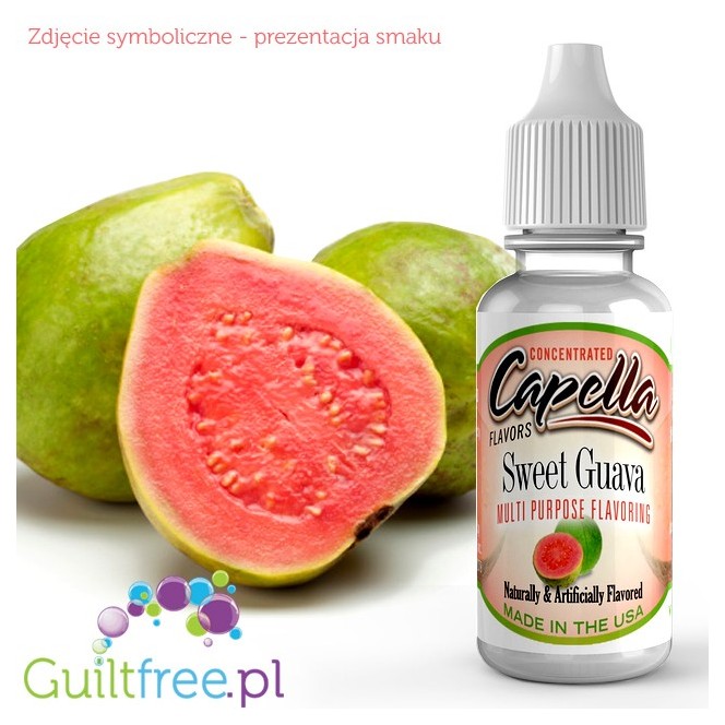 Capella Guava skoncentrowany aromat spożywczy bez cukru i bez tłuszczu
