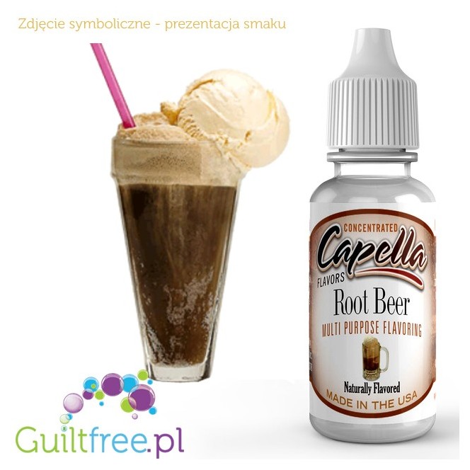 Capella Root Beer - Piwo Korzenne - skoncentrowany aromat spożywczy bez cukru i bez tłuszczu
