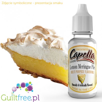 Capella Flavors Lemon Meringue Pie Flavor Concentrate - Concentrated sugar-free and fat-free food flavors: lemon cake with merin