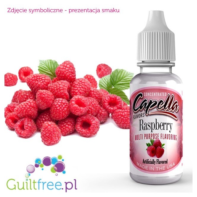 Capella Raspberry skoncentrowany aromat malinowy bez cukru i tłuszczu