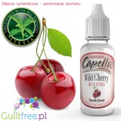 Capella Wild Cherry Stevia - słodzony skoncentrowany aromat wiśniowy bez cukru i bez tłuszczu