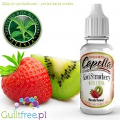Capella Kiwi & Strawberry Stevia - słodzony skoncentrowany aromat bez cukru i bez tłuszczu
