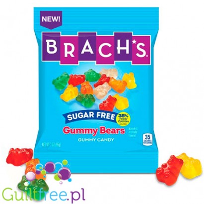 Brach's Sugar Free Gummy Bears - misie-żelki bez cukru