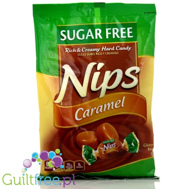 Nestlé Nips® Caramel creamy sugar free caramel candies