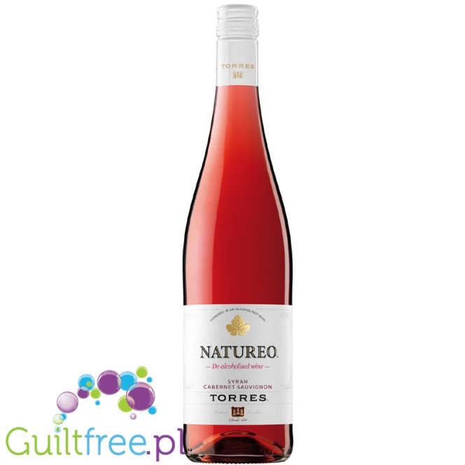 Torres Natureo Free Rosado różowe wino bezalkoholowe Syrah & Cabernet Sauvignon