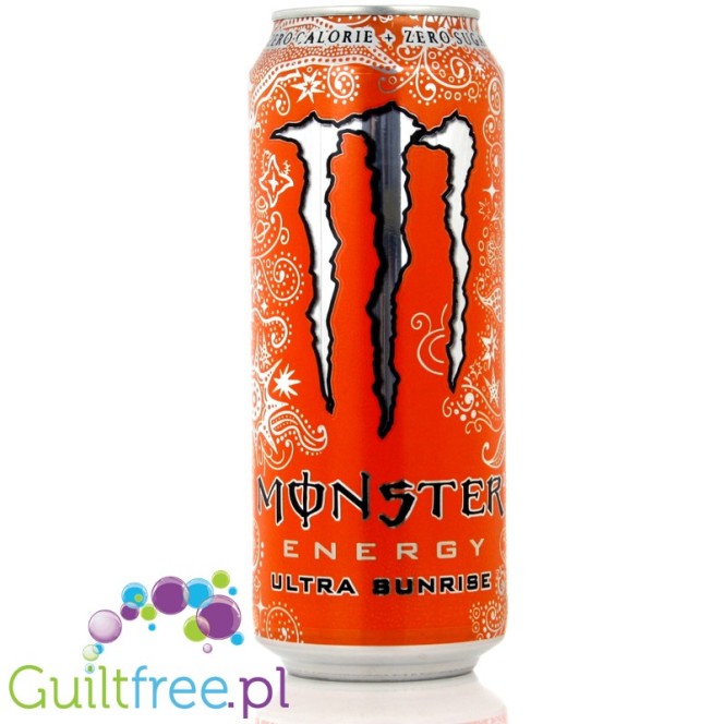 Monster Energy Ultra Sunrise Zero - Napój Energetyczny bez cukru