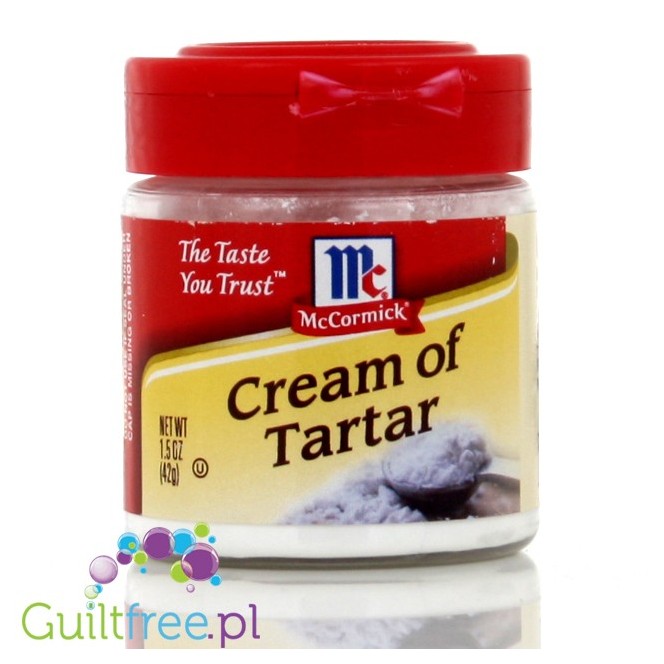 McCormick's cream of tartar sour potassium tartar E336i
