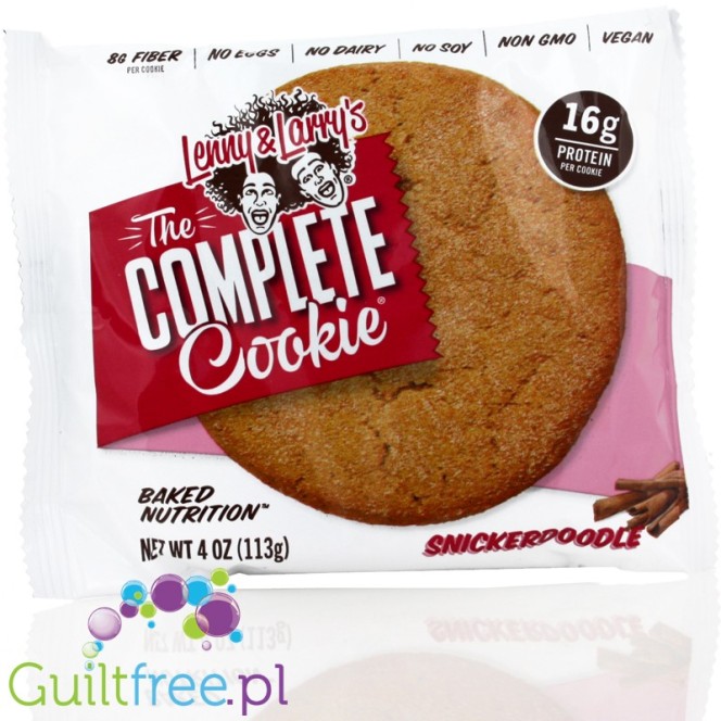 Lenny & Larry The Complete Cookie, Snickerdoodle - Wegańskie Ciacho Proteinowe