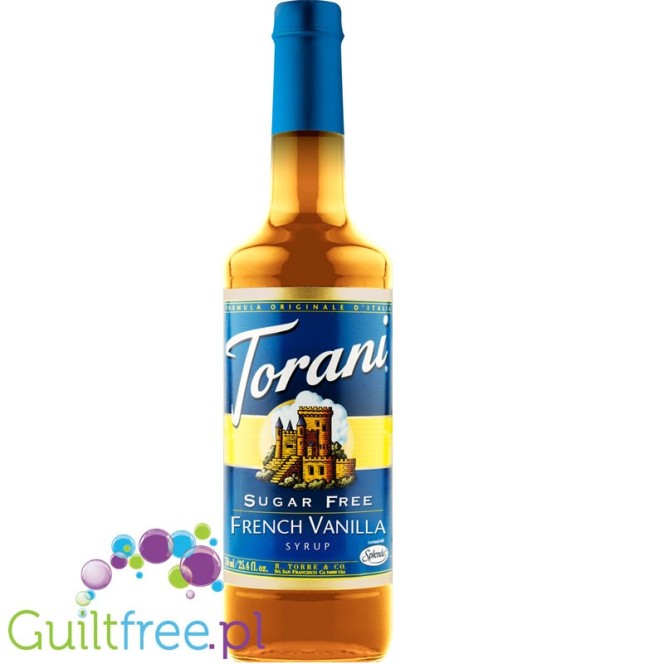 Torani Sugar Free French Vanilla Syrup 0,75L