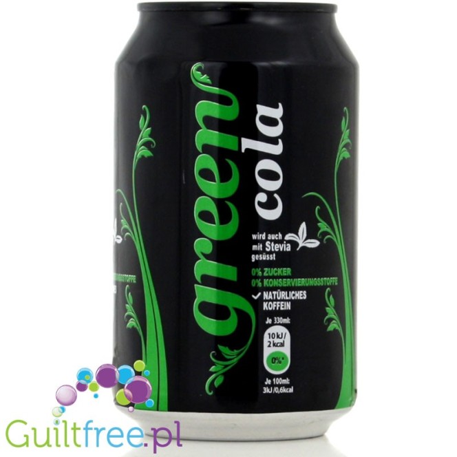 Green Cola słodzona stewią 0kcal