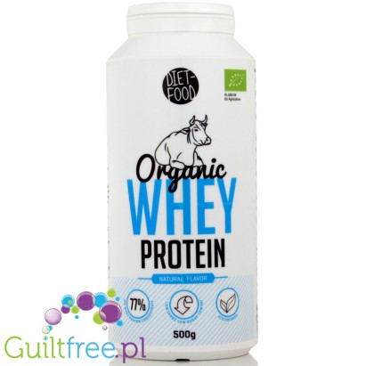 Diet-Food Organic Whey Protein natural flavor - organic certified organic milk protein (PL-EKO-03 EU Agriculture)