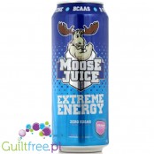 Muscle Moose Juice Blue Raspberry, napój energetyczny z BCAA, bez cukru