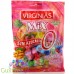 Virginias Mix miękkie cukierki owocowe bez cukru