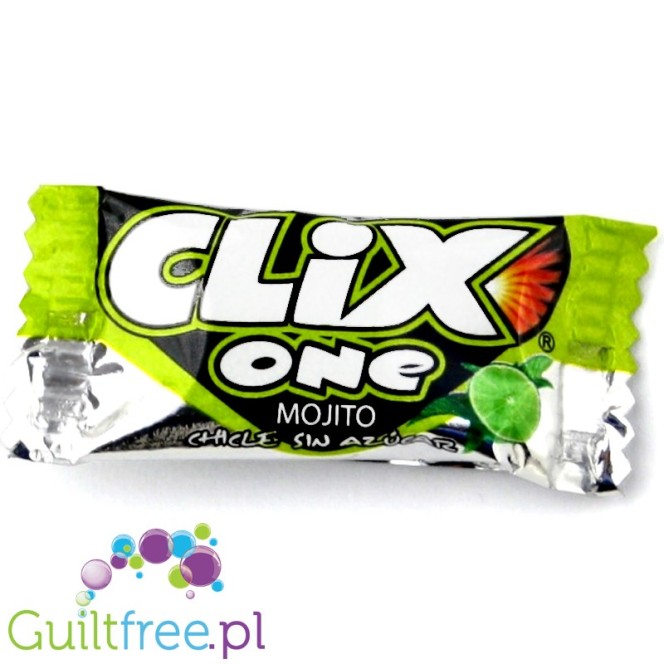 Clix One Mojito- sugar-free chewy gum with lime-mint flavor