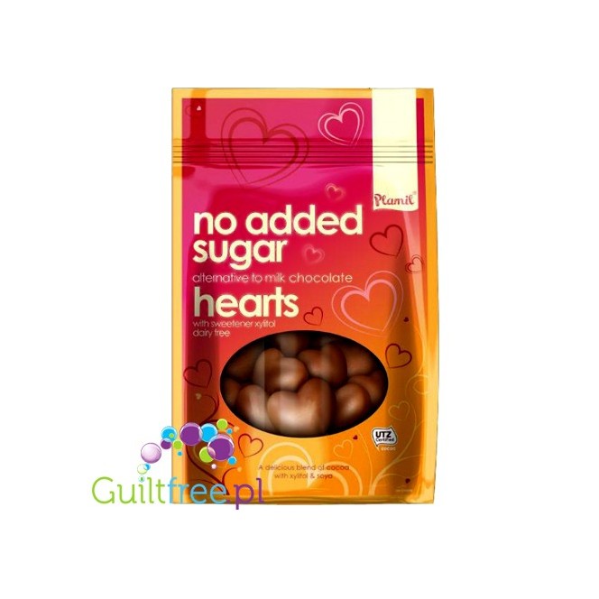 Chocolate Hearts with xylitol