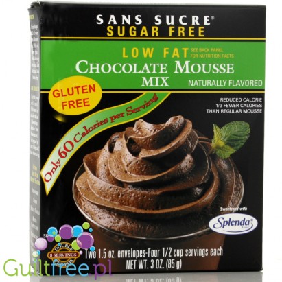 Sans Sucre - Mus Czekolada bez cukru 70kcal