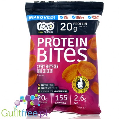 Protein Bites - Chipsy Proteinowe 20g białka Słodki Kurczak BBQ