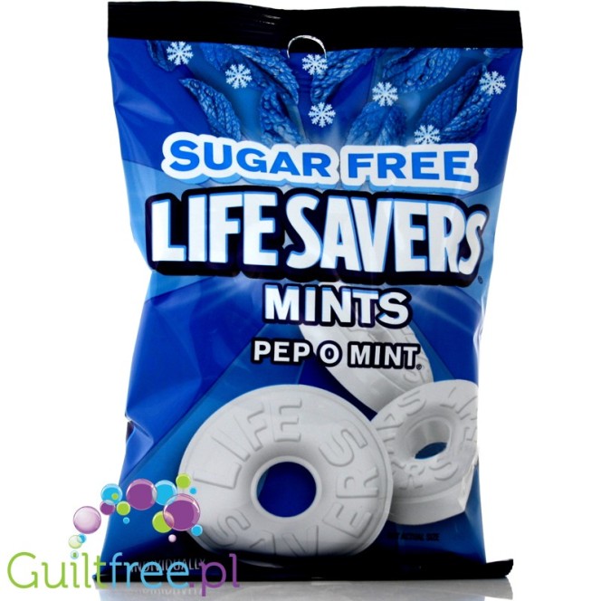 Lifesavers Pep O Mint - cukierki miętowe bez cukru