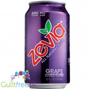 Zevia Grape - a carbonated beverage with a grape
