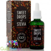 Good Good Sweet Drops of Stevia Chocolate, naturalny aromat czekoladowy ze stewią