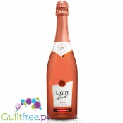 Light Live Rose Sparkling bezalkoholowe różowe wino musujące