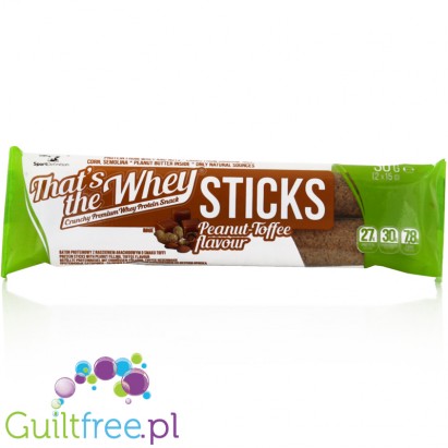 That's the Whey Sticks Peanut Toffee