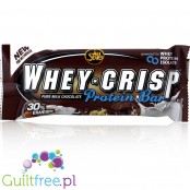 Whey Crisp Milk Chocolate chrupiący baton proteinowy 15g białka