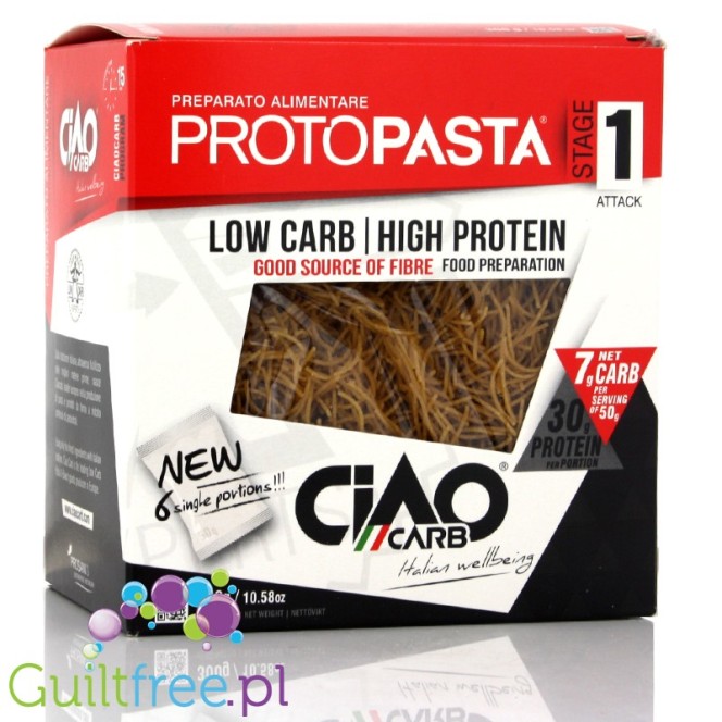 Ciao Carb Protopasta Stortini - High-protein macaroni pasta