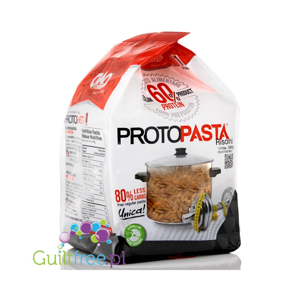 Ciao Carb Protoryż Ryż proteinowy w saszetkach, 60% białka 0,5kg