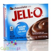 Jell-O Chocolate low fat sugar free pudding, Chocolate flavor