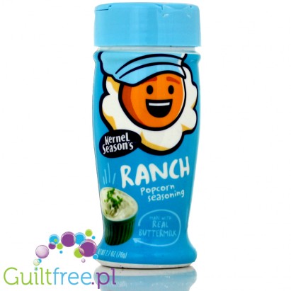Kernel Season's Ranch Seasoning made with real buttermilk 