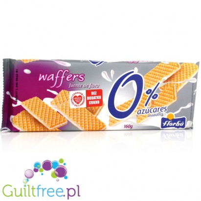 Florbu wafer waffles flavored with vanilla-cream flavor