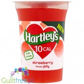 Hartley's Strawberry Jelly 10kcal - gotowa galaretka bez cukru Truskawka