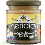 Meridian masło z orzechów macadamia bez soli i cukru