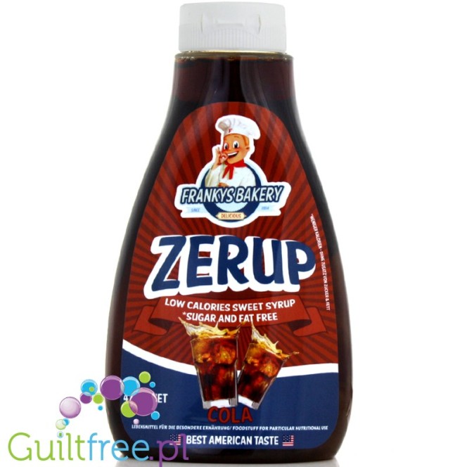 Franky's Bakery Zerup Cola - syrop zero kalorii, Cola
