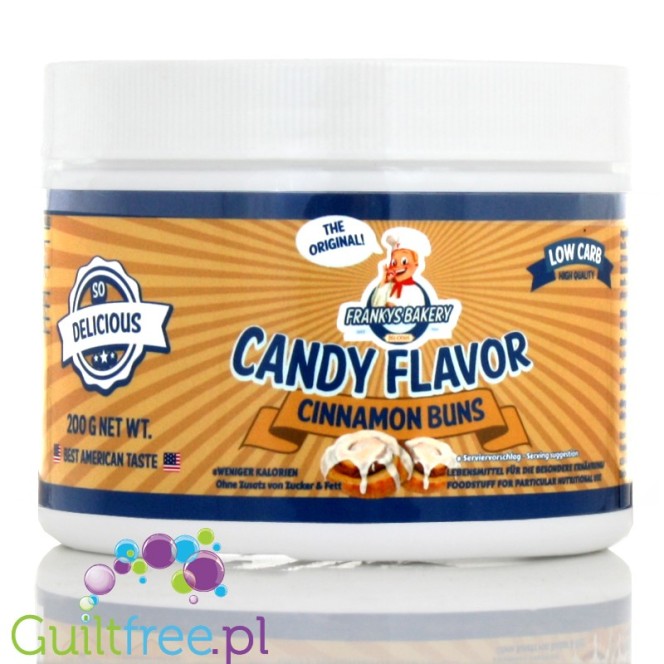 Franky's Bakery Candy Flavor Powdered Food Flavoring, Cinnamon Buns