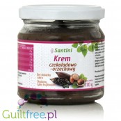 Santini krem czekoladowo-orzechowy z ksylitolem, bez oleju palmowego