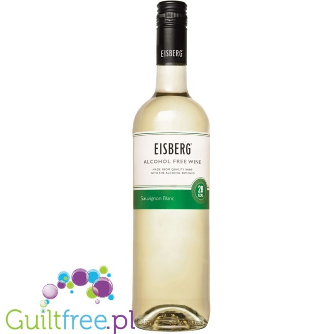Eisberg Sauvignon Blanc bezalkoholowe białe wino półwytrawne 22kcal