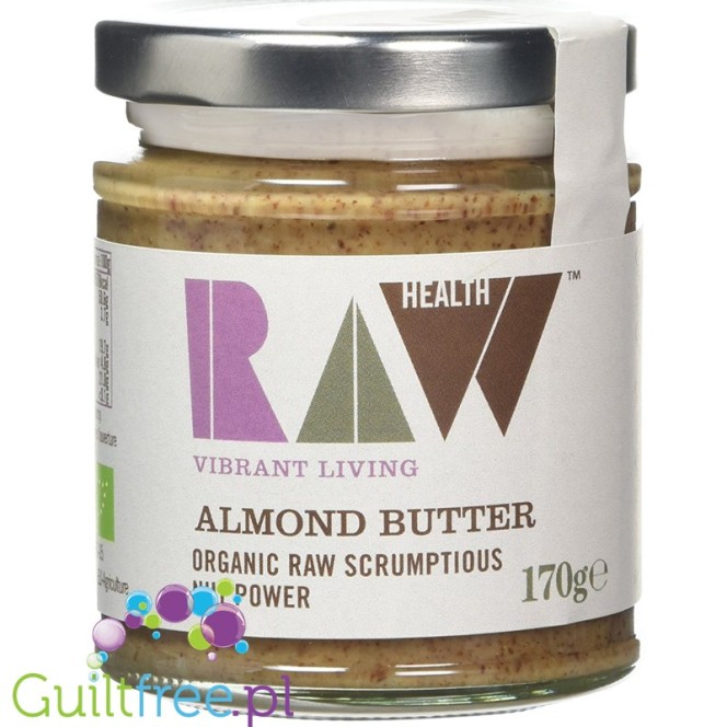 Raw Health Vibrant Living Organic Almond - organiczne masło z surowych migdałów