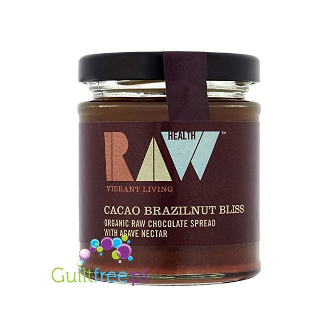 Raw Health Brazilnut Bliss organiczny krem czekoladowy z orzechów brazylijskich
