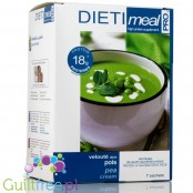 Dieti Meal Velouté aux pois - a high-protein soup flavored with green peas