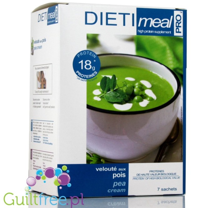 Dieti Meal Proteinowa zupa-krem z zielonego groszku 18g białka & 4g węglowodanów