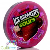 Ice Breakers Sours 2kcal, cukierki bez cukru Truskawka, Jagoda & Wiśnia