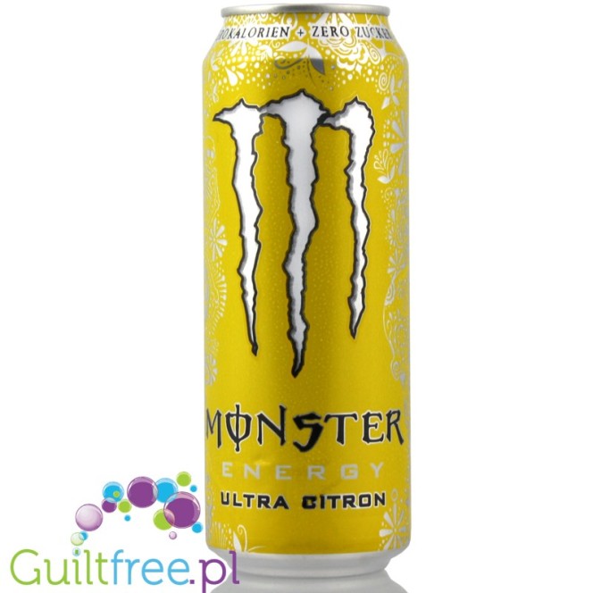 Monster Energy Ultra Citron - Napój Energetyczny bez cukru
